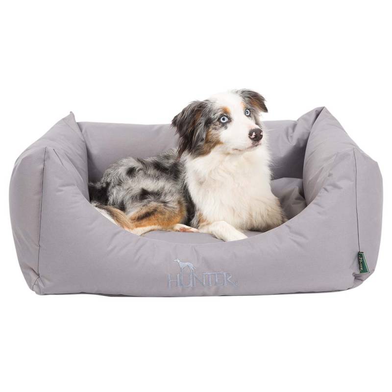 HUNTER Hundebett Gent grau, Gr. S, Außenmaße: ca. 70 x 50 cm von Hunter