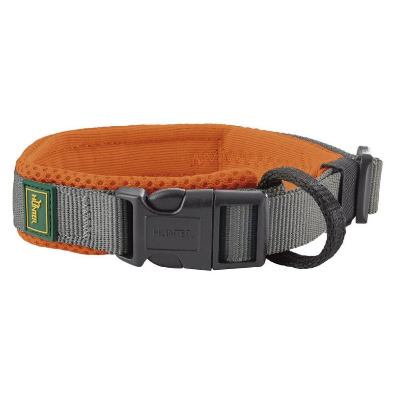 HUNTER Hundehalsband Maldon orange/grau, Gr. L, Breite: ca. 2,5 cm, Halsweite: ca. 45 - 55 cm HUNTER Hundehalsband Maldon orange/grau, Gr. L, Breite: ca. 2,5 cm, Halsweite: ca. 45 - 55 cm von Hunter