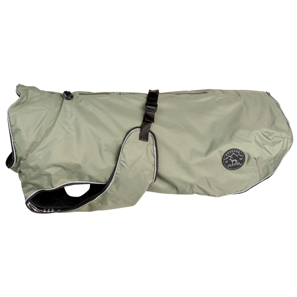 HUNTER Hundemantel Uppsala khaki, Gr. 40, Rückenlänge: ca. 40 cm, Bauchumfang: ca. 51 - 88 cm, Halsumfang: ca. 30 - 56 cm HUNTER Hundemantel Uppsala khaki, Gr. 40, Rückenlänge: ca. 40 cm, Bauchumfang: ca. 51 - 88 cm, Halsumfang: ca. 30 - 56 cm von Hunter
