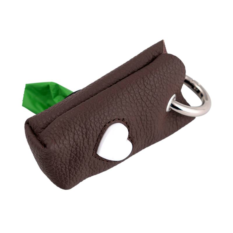 HUNTER Kotbeutelspender Love braun, Maße: ca. 10 x 5 cm von Hunter