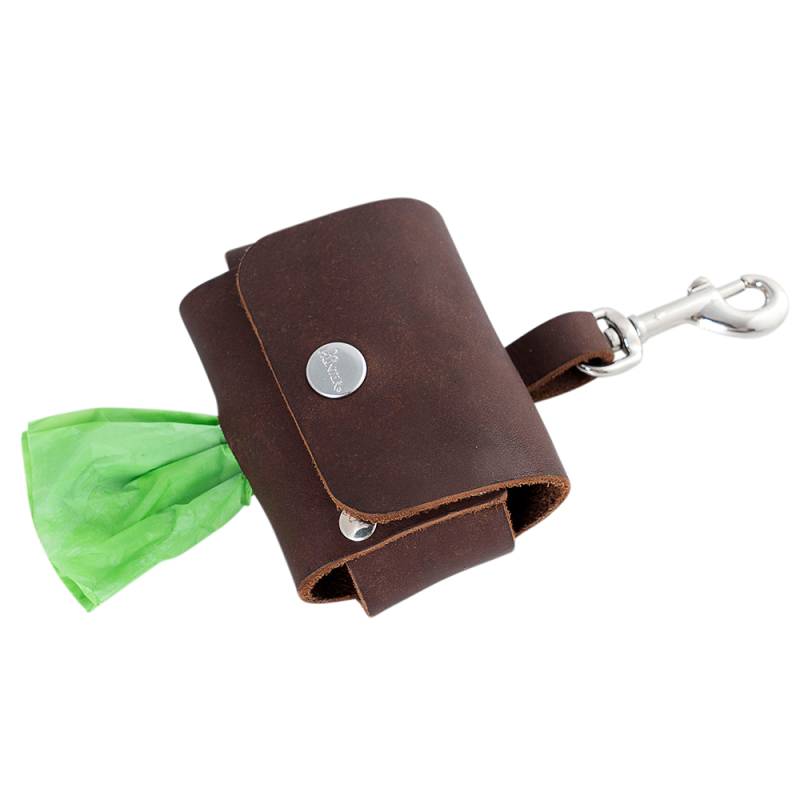 HUNTER Kotbeutelspender Varde dunkelbraun, Maße: ca. 13 x 10 x 5 cm von Hunter