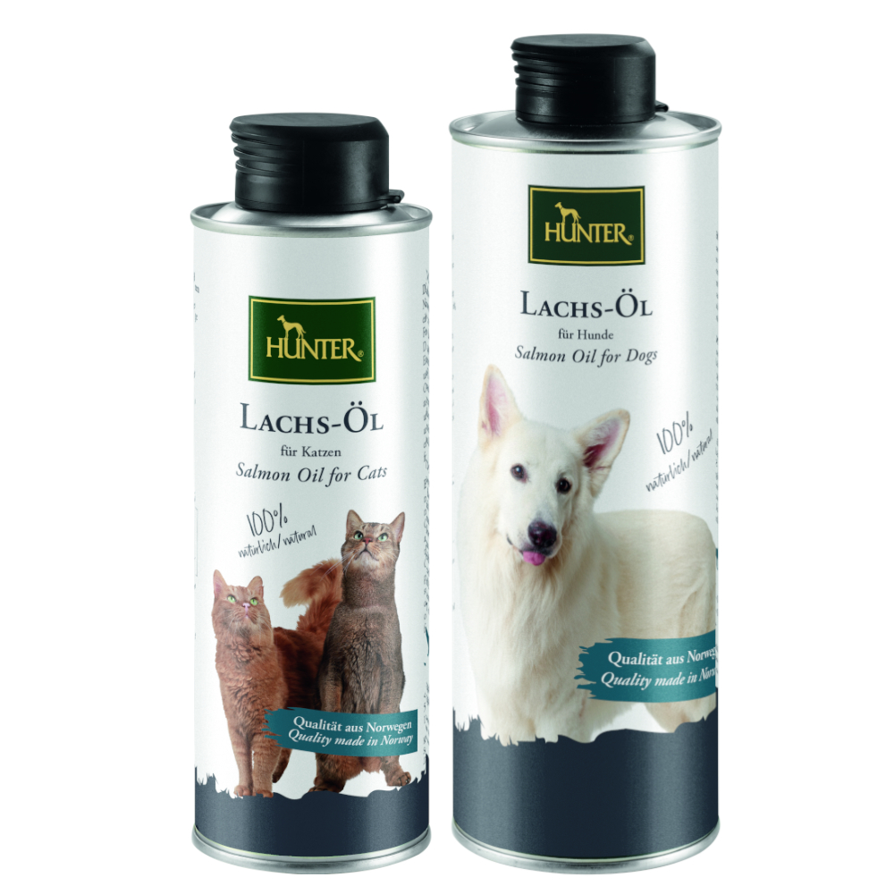 HUNTER Lachsöl - Sparpaket: 3 x 250 ml HUNTER Lachsöl - Sparpaket: 3 x 250 ml von Hunter