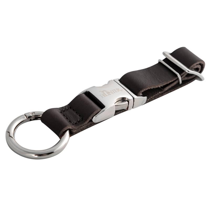 HUNTER Leinenhalter Barrit schwarz, Maße: ca. 16 x 2 cm von Hunter