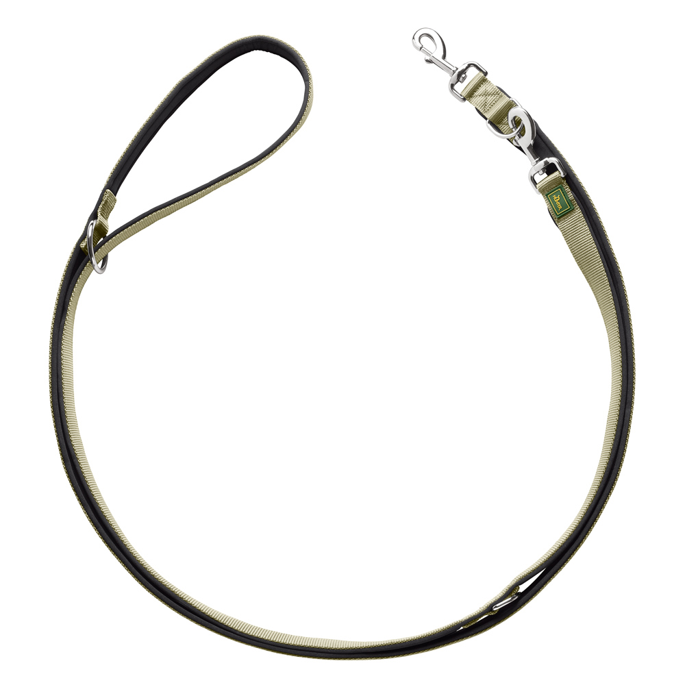 HUNTER Neopren Führleine, olive/schwarz - 200 cm lang, 10 mm breit HUNTER Neopren Führleine, olive/schwarz - 200 cm lang, 10 mm breit von Hunter