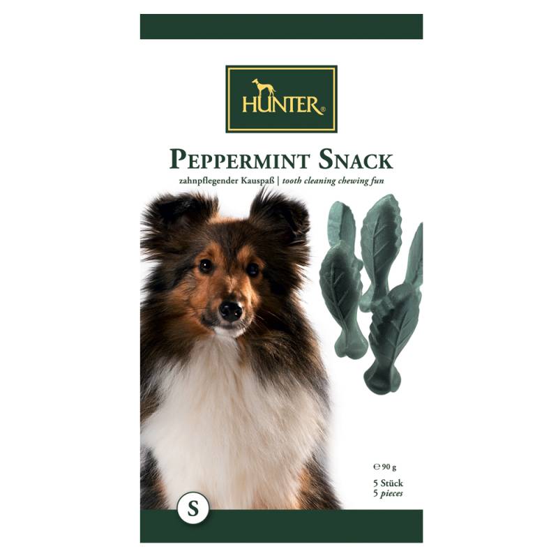 HUNTER Peppermint Snack - Sparpaket: 3 x Größe S (15 Stück) von Hunter