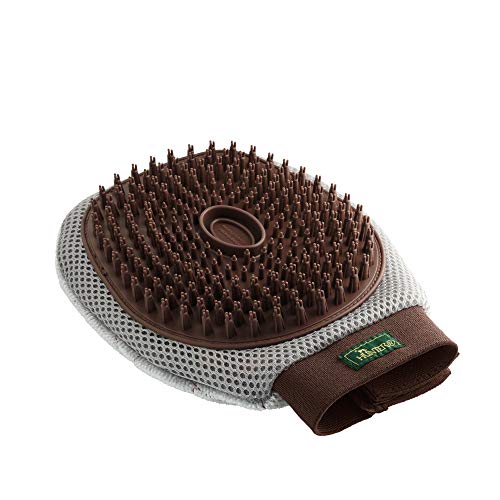 Hunter SPA Pflegehandschuh, zum Waschen und Massieren, Für alle Haartypen, 23 x 17 cm von HUNTER