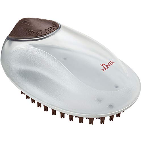 Hunter SPA Pflegestriegel mit integrierter Shampoofunktion, 12 x 8 cm 4016739655684 von HUNTER