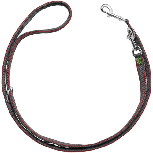 HUNTER Verstellbare Führleine Divo 20/200, rot/grau HUNTER Verstellbare Führleine Divo 20/200, rot/grau von HUNTER