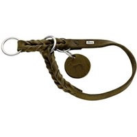 Hunter Dressurhalsung Solid Education oliv 50 cm von Hunter