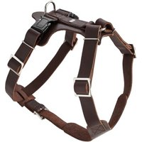 Hunter Geschirr Aalborg dunkelbraun XS von Hunter