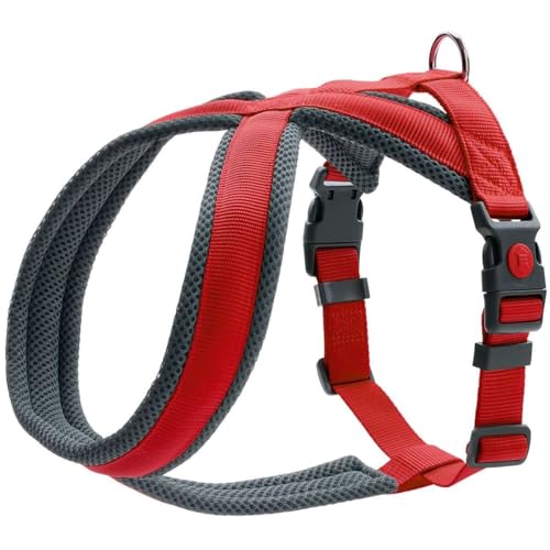 HUNTER Geschirr London Comfort, Rot, M von HUNTER