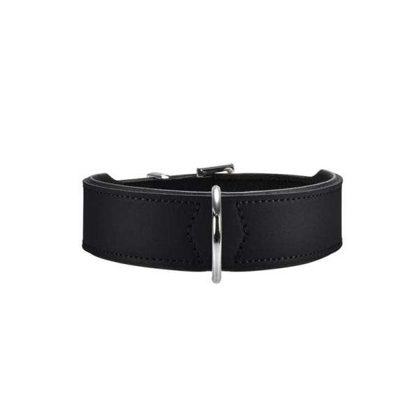 Hunter Halsband Basic 50 nickel, Hals 35-43 cm - schwarz Hunter Halsband Basic 50 nickel, Hals 35-43 cm - schwarz von Hunter