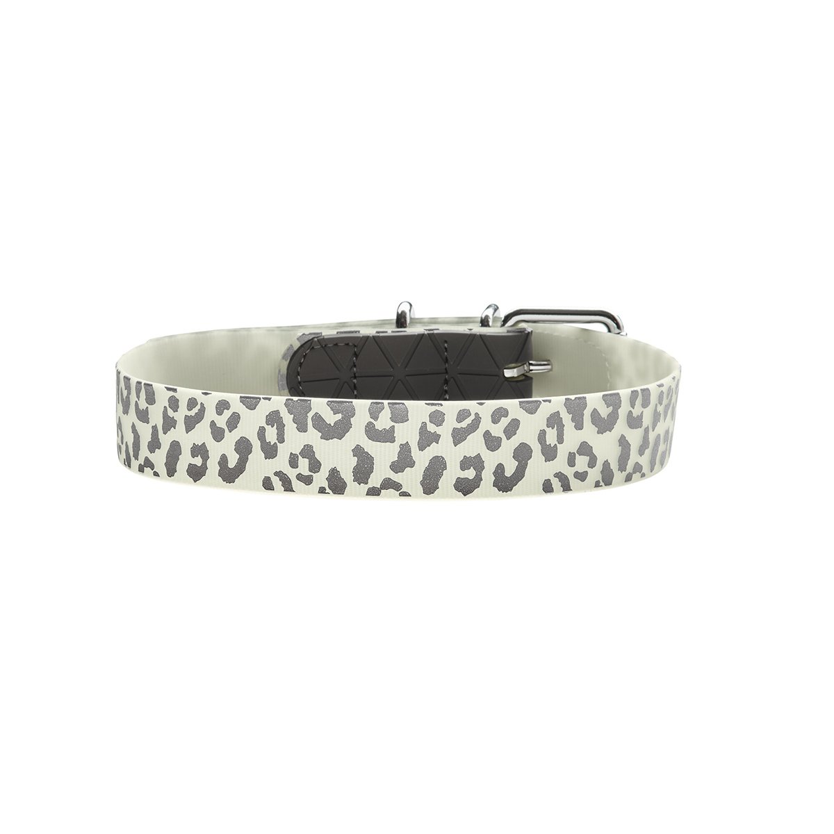 Hunter Halsband Convenience Reflect Glow weiß Leopard L-XL von Hunter