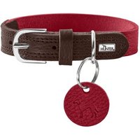 Hunter Halsband Karlby braun/ rot 40 cm von Hunter