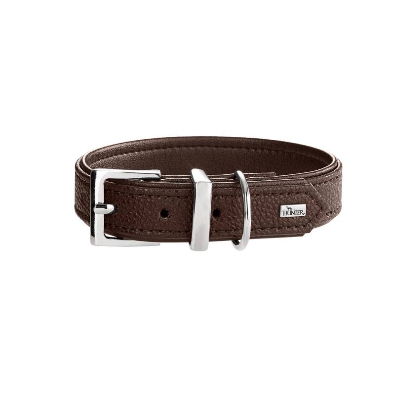 Hunter veganes Halsband Sofia braun 60 / M - L von Hunter