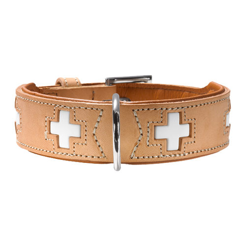 Hunter Halsband Swiss - Beige - 47 cm Hunter Halsband Swiss - Beige - 47 cm von Hunter