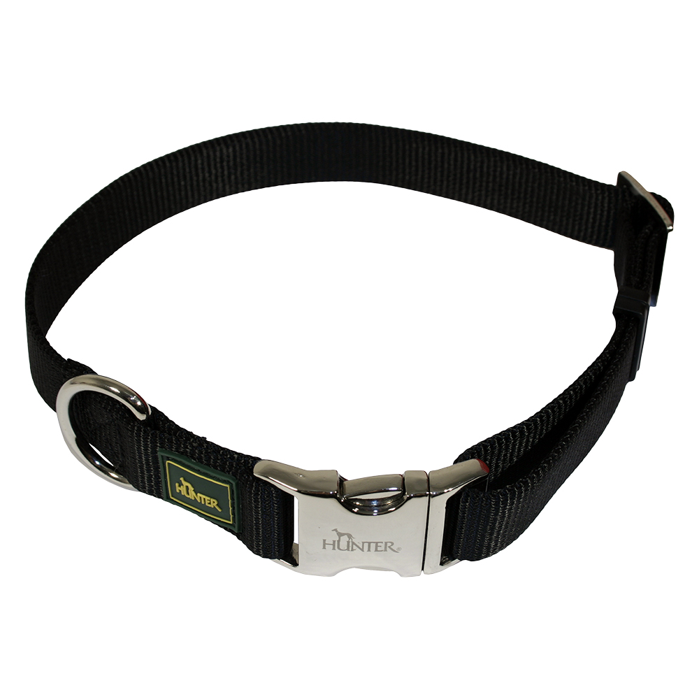 HUNTER Halsband Vario-Basic Alu-Strong, schwarz - Größe XL: 45 - 65 cm Halsumfang HUNTER Halsband Vario-Basic Alu-Strong, schwarz - Größe XL: 45 - 65 cm Halsumfang von Hunter