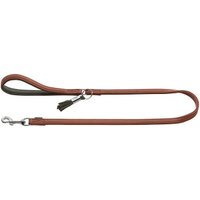 Hunter Hundeführleine portofino cognac 1,1 m, 1,5 cm Hunter Hundeführleine portofino cognac 1,1 m, 1,5 cm von Hunter