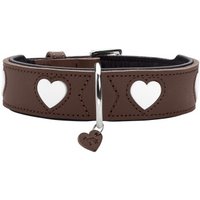 Hunter Hundehalsband love braun L-XL von Hunter