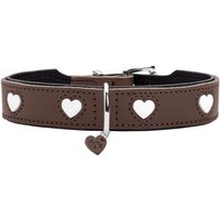 Hunter Hundehalsband love braun XS-S von Hunter