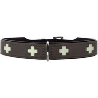Hunter Hundehalsband swiss glow grau M Hunter Hundehalsband swiss glow grau M von Hunter