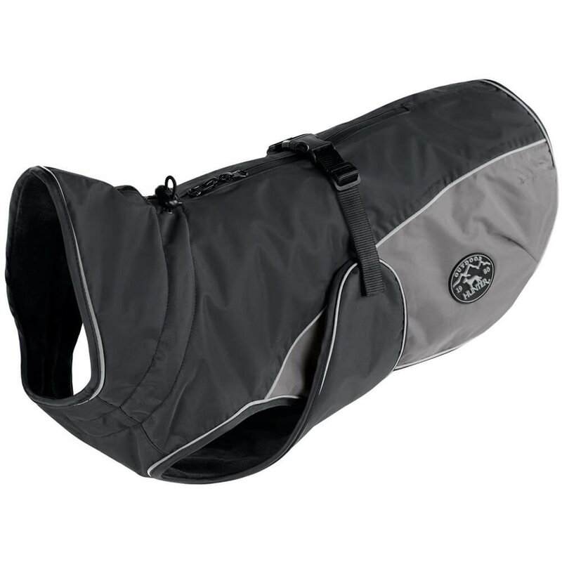 Hunter Hundemantel Uppsala Cozy - anthrazit/grau - Gr.60 Hunter Hundemantel Uppsala Cozy - anthrazit/grau - Gr.60 von Hunter