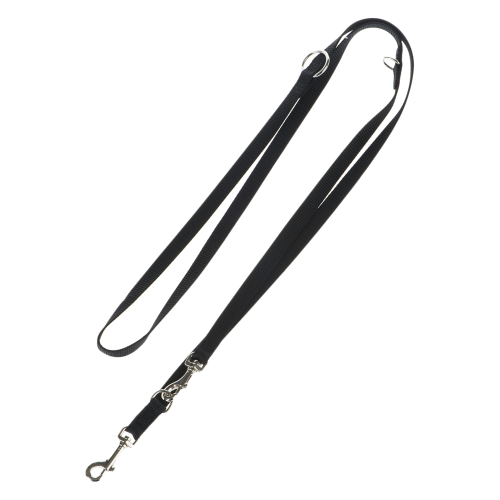 HUNTER Set: Halsband Ecco Sport + Hundeleine, schwarz - Halsband Größe L + Leine 200 cm, 15 mm von Hunter