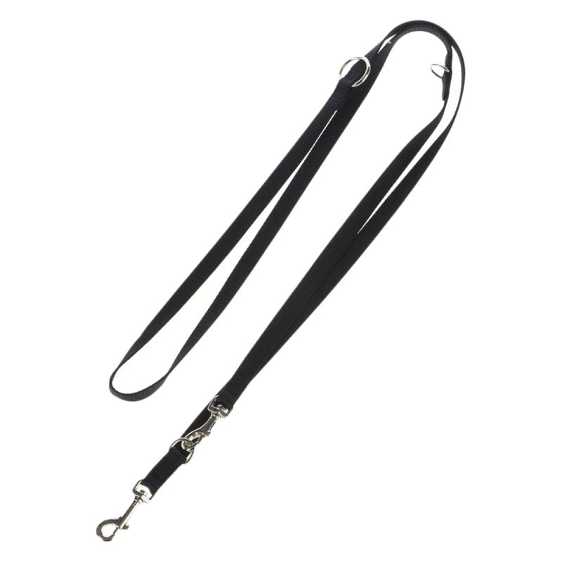HUNTER Set: Halsband Ecco Sport + Hundeleine, schwarz - Halsband Größe M + Leine 200 cm, 15 mm von Hunter