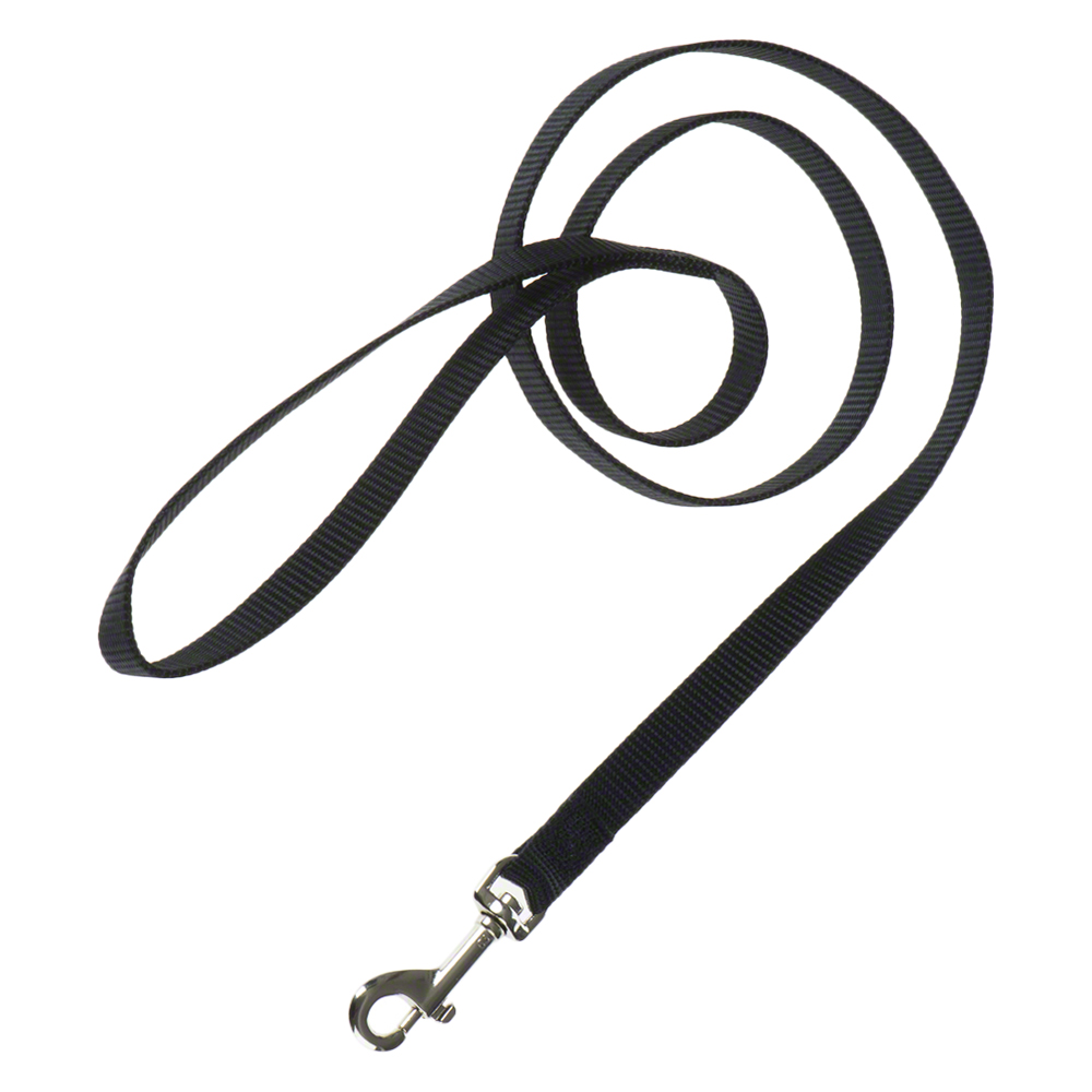 HUNTER Set: Halsband Ecco Sport + Hundeleine, schwarz - Halsband Größe S + Leine 110 cm,  15 mm von Hunter