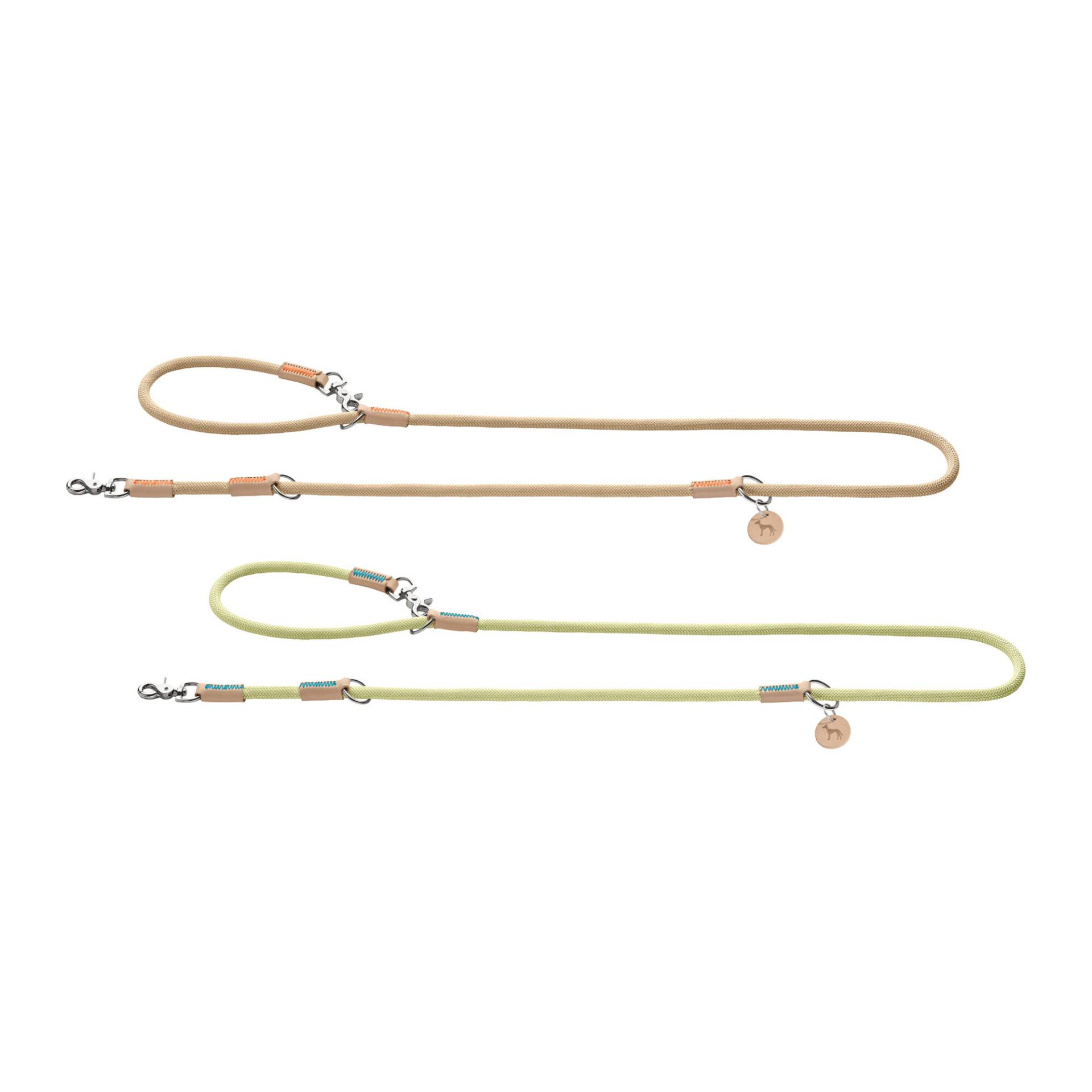 Hunter Trainingsleine Malia - 8 mm / 200 cm - Beige von Hunter