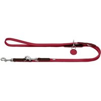 Hunter Verstellbare Führleine Karlby braun/ rot 2 m, 2 cm Hunter Verstellbare Führleine Karlby braun/ rot 2 m, 2 cm von Hunter