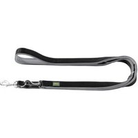 Hunter Verstellbare Führleine Neopren schwarz/ grau 2 cm, 2 m von Hunter