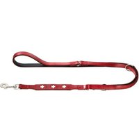 Hunter Verstellbare Führleine Swiss rot/ schwarz S-M von Hunter