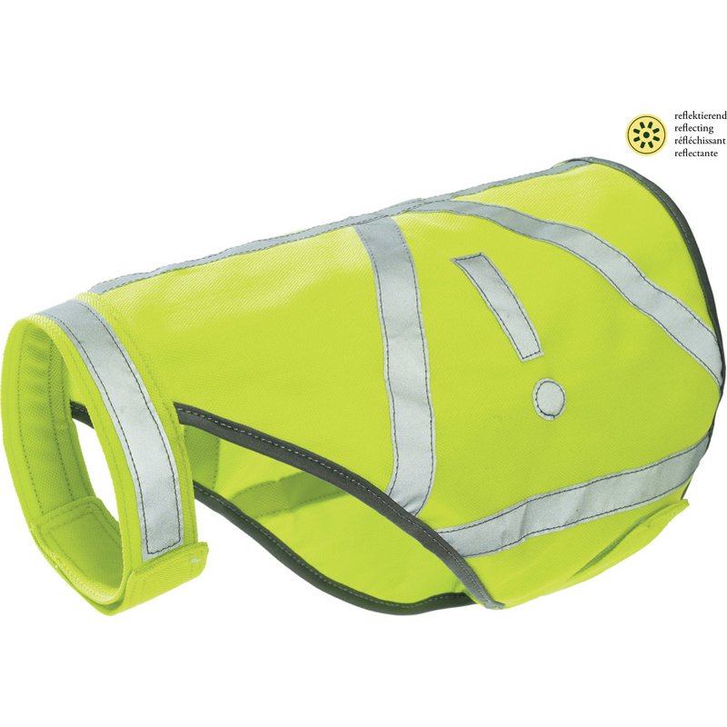 Hunter Warnweste für Hunde, Gr. S: 28-42 cm, 39-50 cm, Farbe: gelb Hunter Warnweste für Hunde, Gr. S: 28-42 cm, 39-50 cm, Farbe: gelb von Hunter