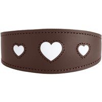 Hunter Windhundhalsband love braun XS-S Hunter Windhundhalsband love braun XS-S von Hunter