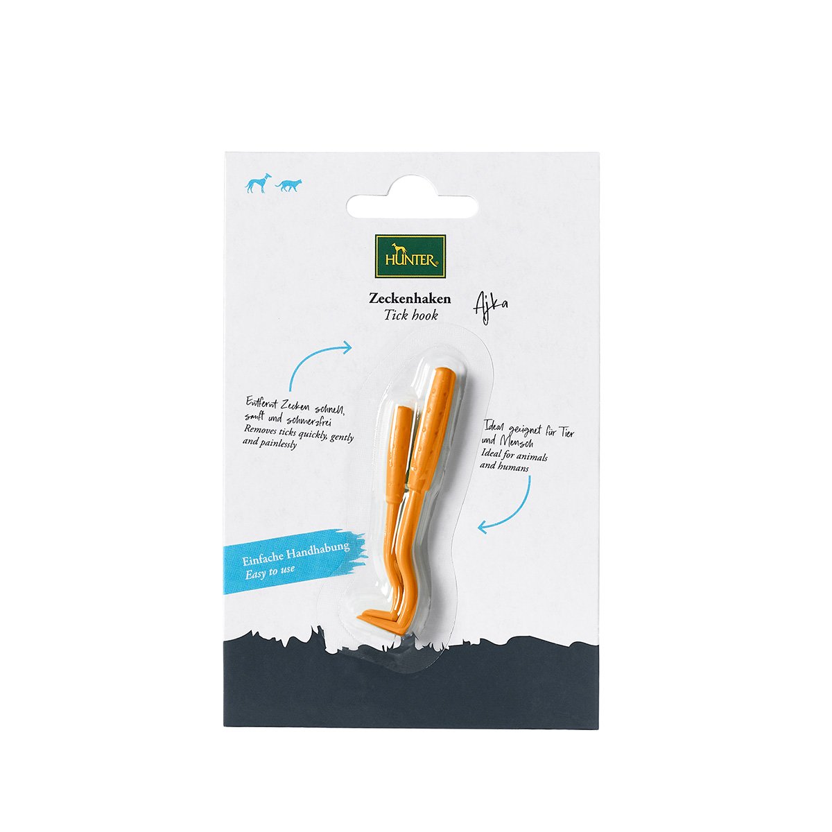 Hunter Zeckenhaken Ajka orange von Hunter