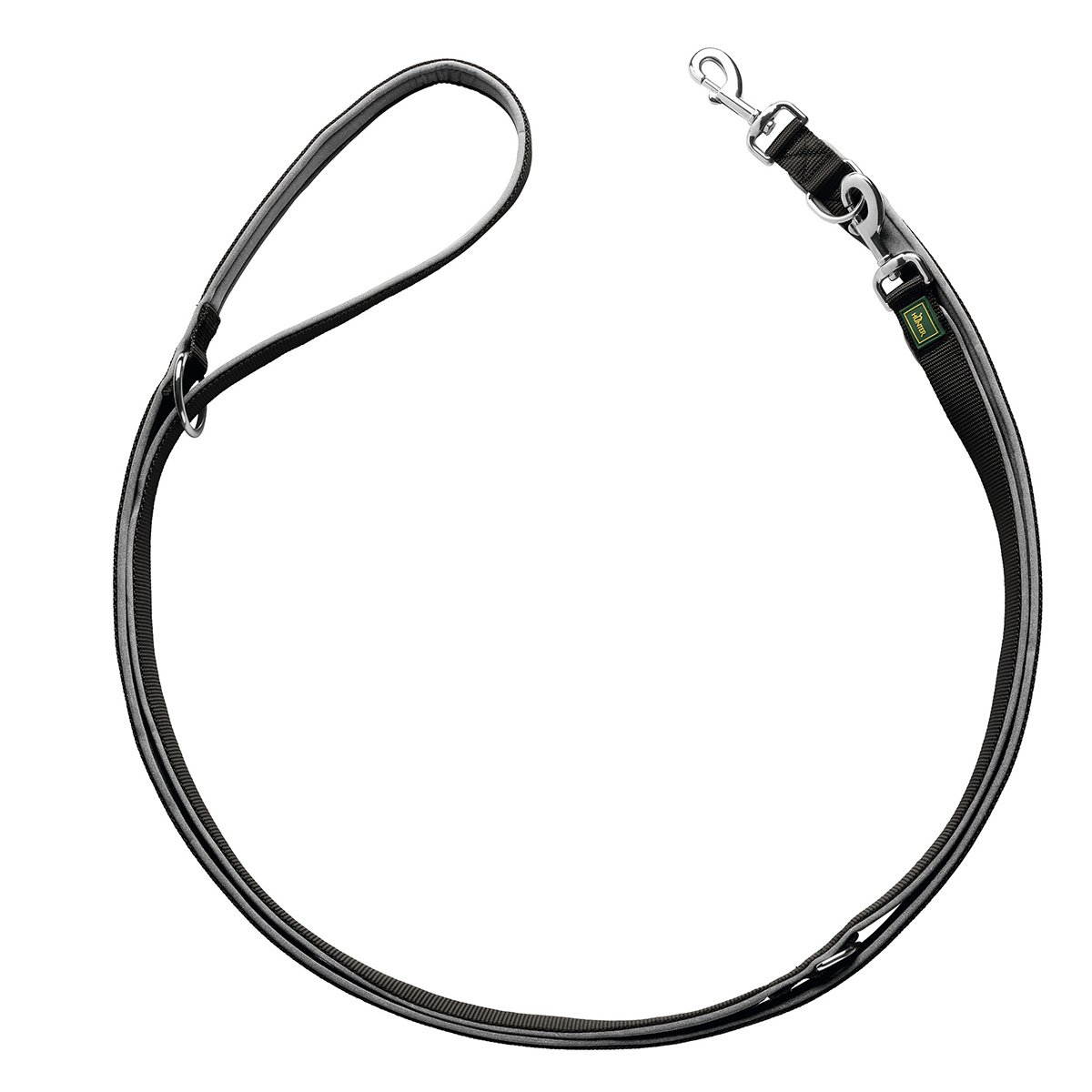 Hunter verstellbare Führleine Neopren schwarz 25/200 Hunter verstellbare Führleine Neopren schwarz 25/200 von Hunter