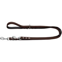 Hunter verstellbare Hundeführleine basic braun 1,8 cm Hunter verstellbare Hundeführleine basic braun 1,8 cm von Hunter