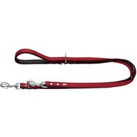 Hunter verstellbare Hundeführleine basic rot 1,3 cm Hunter verstellbare Hundeführleine basic rot 1,3 cm von Hunter