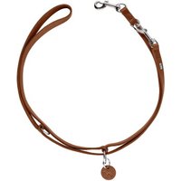 Hunter verstellbare Hundeführleine geflochten aalborg cognac 2 cm Hunter verstellbare Hundeführleine geflochten aalborg cognac 2 cm von Hunter