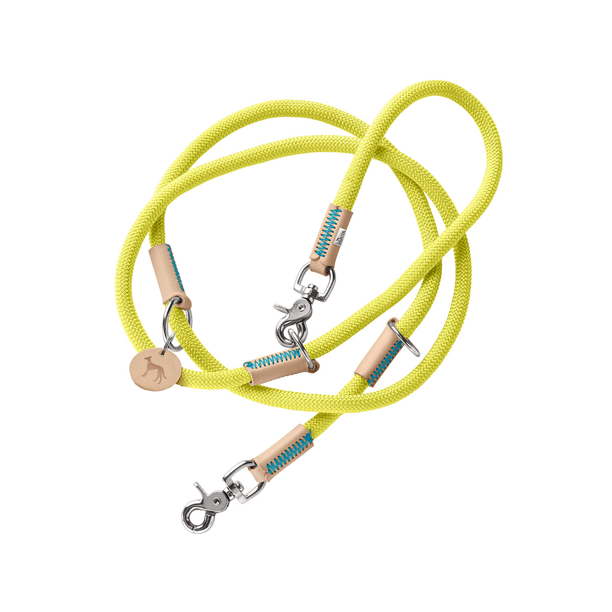 Hunter verstellbare Leine Malia 10/200 lime/natur Hunter verstellbare Leine Malia 10/200 lime/natur von Hunter