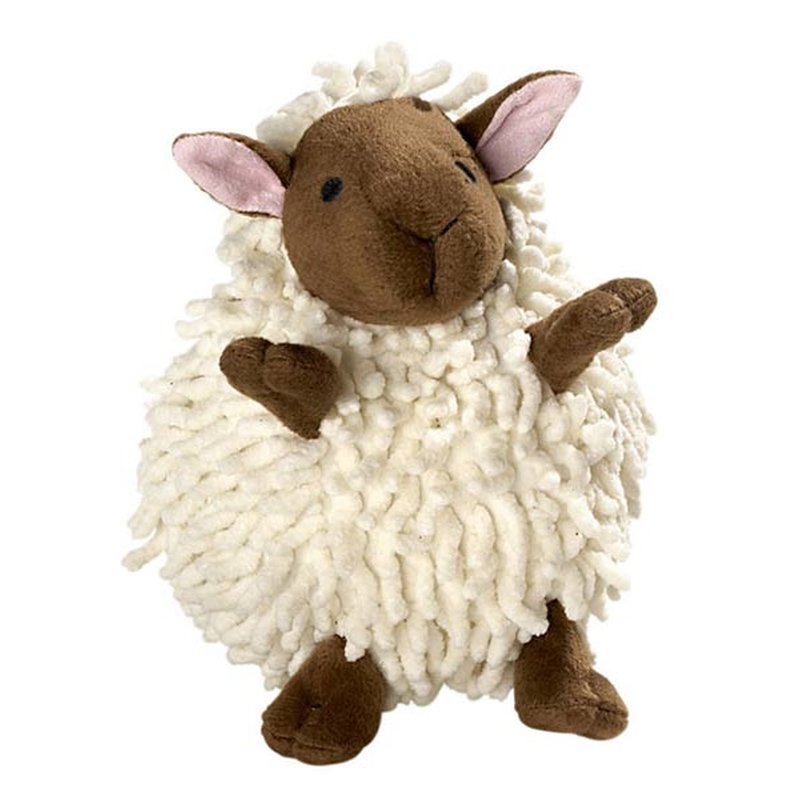 Pl�sch Spielzeug - lustiges Schaf mit Fransen von Hunter