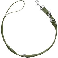 Sparset HUNTER Halsband + Führleine London, olivgrün - Halsband Größe L-XL, Leine 200 cm / 15 mm von Hunter