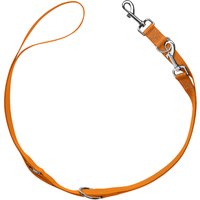 Sparset HUNTER Halsband + Führleine London, orange - Halsband Größe M, Leine 200 cm / 10 mm von Hunter