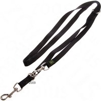 Sparset HUNTER Hundeleine + Halsband Vario Basic schwarz - Halsband Größe XL, Leine 200 cm von Hunter