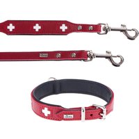 Sparset HUNTER Hundeleine + Halsband Swiss - Halsband Größe 55, Leine 200 cm von Hunter
