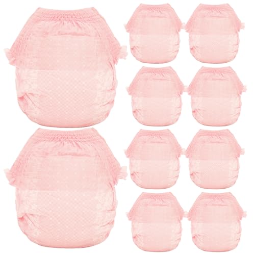 10pcs S -Größe Einweghunde Windeln Weibliche Absorptionswindelwindeln weibliche atmungsable Hunde und Leckdosen für Haustier im Wärmeperinationstraining 10pcs S -Größe Einweghunde Windeln Weibliche Absorptionswindelwindeln weibliche atmungsable Hunde und Leckdosen für Haustier im Wärmeperinationstraining von Huraoerrrr