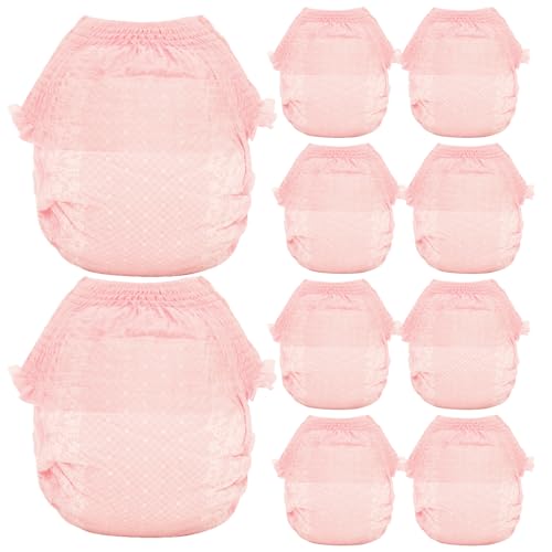 10pcs m Größe Einweghundwindeln weiblich absorbierende Welpenwindeln weibliche atmungsaktive Einweghund -Leckdosen für Haustier im Wärmeperinationstraining 10pcs m Größe Einweghundwindeln weiblich absorbierende Welpenwindeln weibliche atmungsaktive Einweghund -Leckdosen für Haustier im Wärmeperinationstraining von Huraoerrrr