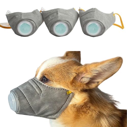 3pcs Hundelement, einstellbare Anti-Purbution-Gasmaske, atmungsaktive Wiederverwendbare Anti-Staub-Haustierversorgungen für den Outdoor 3pcs Hundelement, einstellbare Anti-Purbution-Gasmaske, atmungsaktive Wiederverwendbare Anti-Staub-Haustierversorgungen für den Outdoor von Huraoerrrr