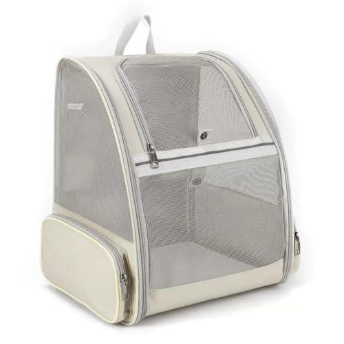 Cat -Rucksackträger, großer Rucksack mit atmungsaktivem Entwurf für Haustiere Rucksack Hundeträger zum Reisen und Wandern im Freien von Huraoerrrr